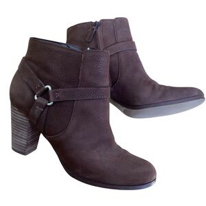 Cole Haan Brown Leather Calixta Booties size 7